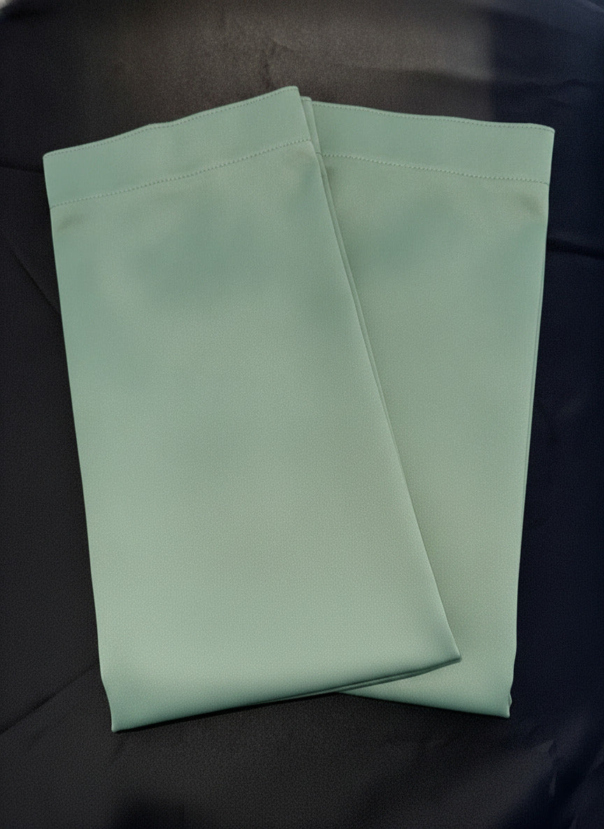 Pencil Pleat  Curtains in sage Green 90 x90 2 panels rrp £55
