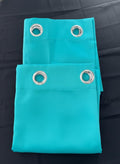 Turquoise Blackout Curtains 2 Panels each 90Wx54L inches