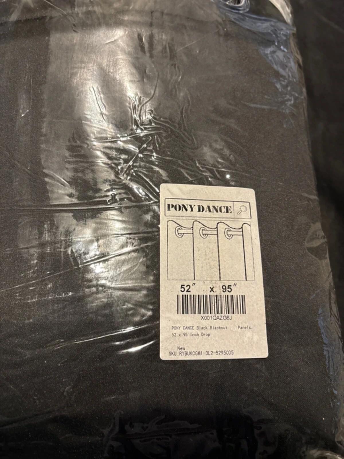 Thick Layers Curtains 💯 blackout 2 Panels, 52 x 95 Inch Drop  rrp£76