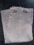 Grey Blackout Door Curtain 52"x 84" Light Grey 1 PANEL