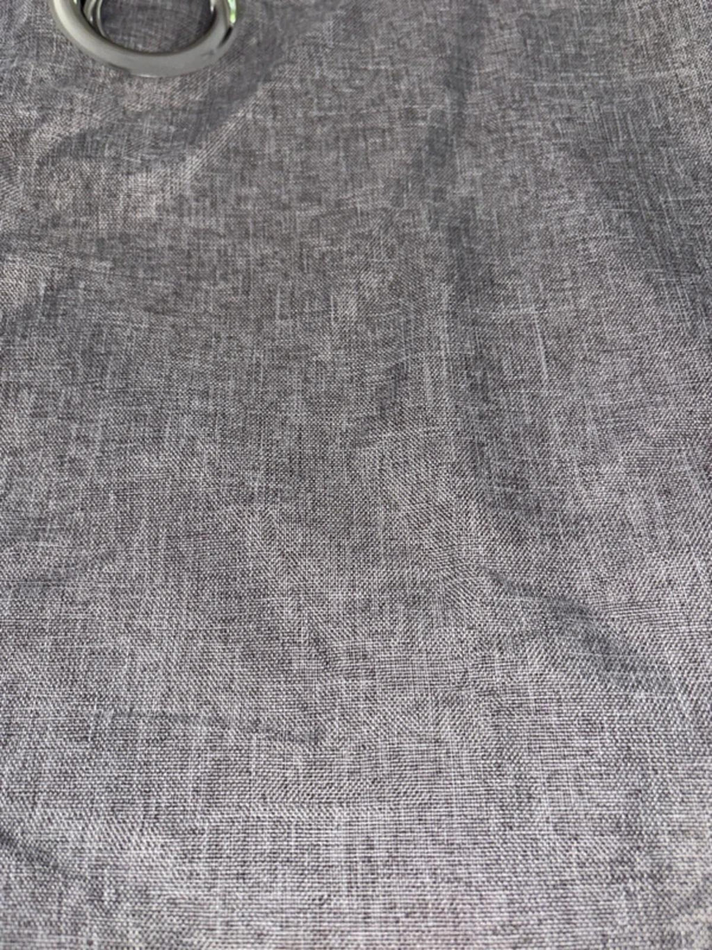 Faux Linen blackout Curtains Grey 90Wx72L