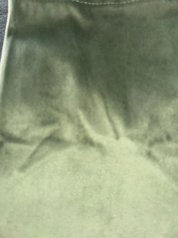 Olive Green Velvet Curtains 46Wx54L inches x2