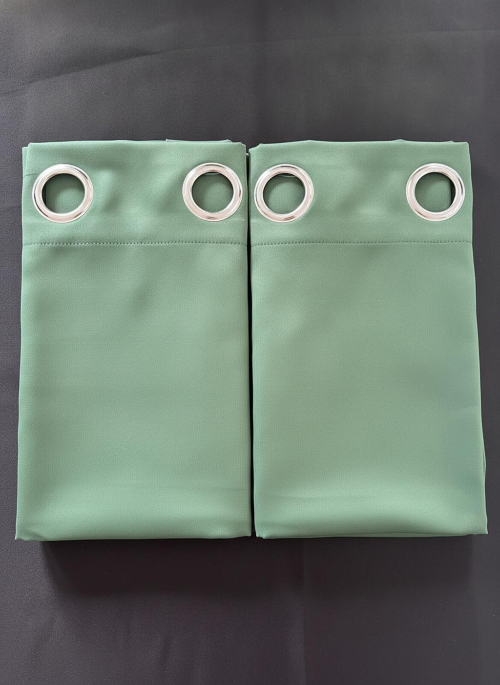 Forest Green Super soft Blackout Curtains 46Wx63L in  Inches x 2 Panels