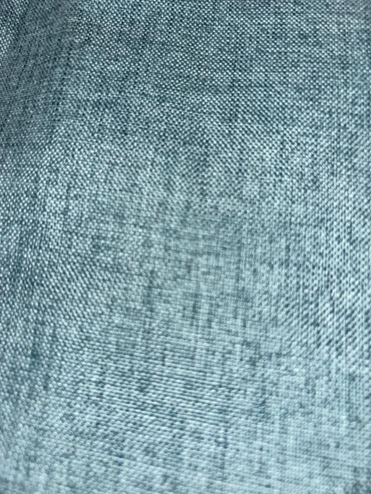 Linen-Look Thermal Top-Ring Blackout Curtains 2 Panels 52Wx54L inches– Blue Grey
