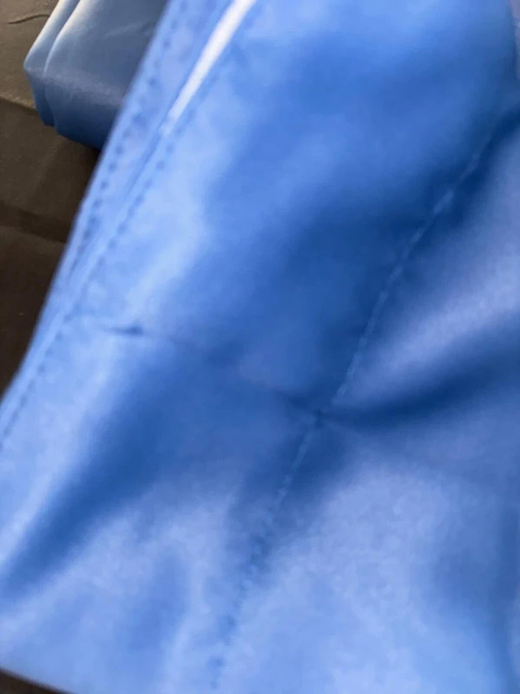Periwinkle Blue Pencil Pleat 90x90 Blackout Curtains 2 panels  rrp£70