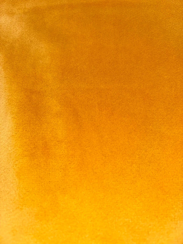 Luxury Mustard yellow Velvet Curtains 90Wx90L inches x 2 panels rrp£59