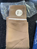 Deconovo Pencil Pleat Insulated Blackout Curtains 46Wx54L Inch Khaki 2 Panels