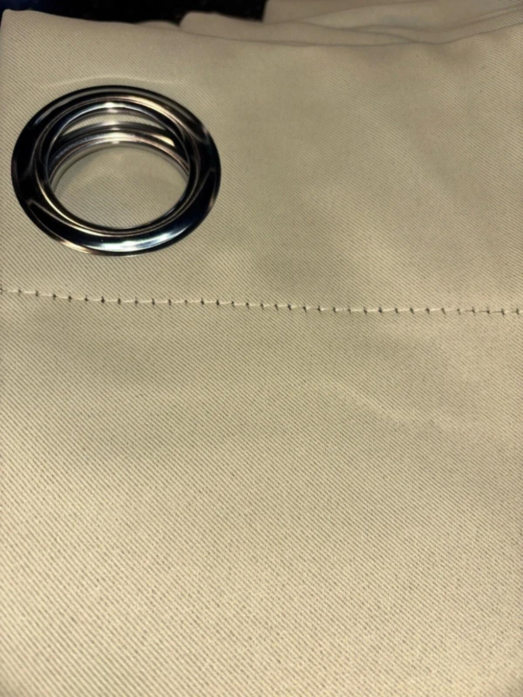 One extra large Curtain Panel in Beige 90Wx108L