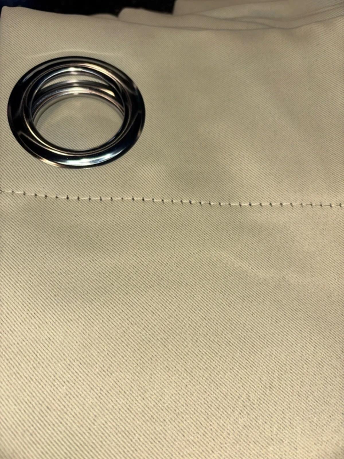 One extra large Curtain Panel in Beige 90Wx108L