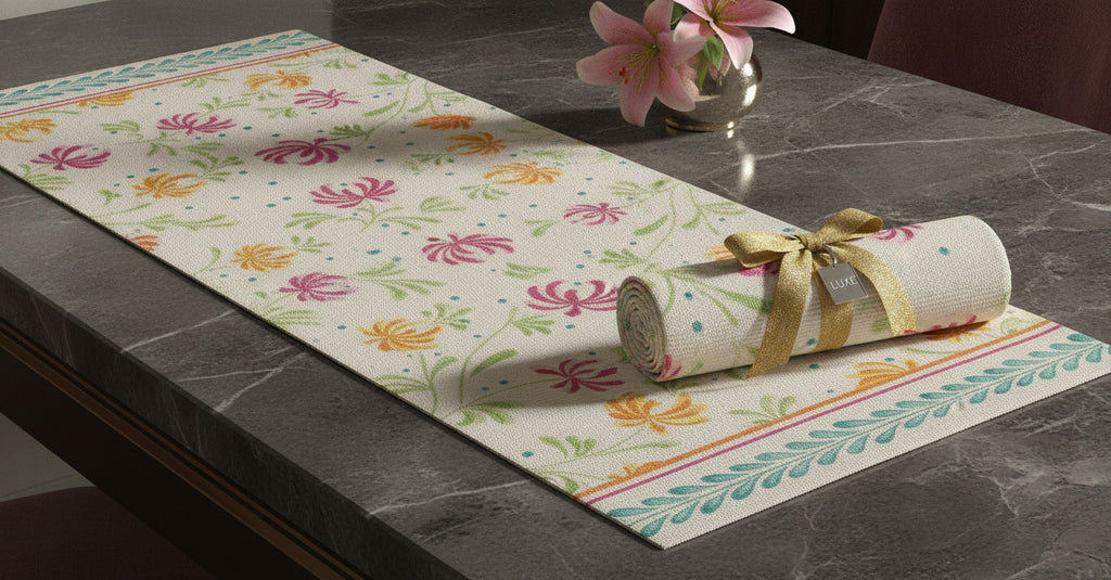 Honeysuckle Table Runner (Multicoloured - 180x35cm)