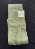 Pencil Pleat Blackout Curtains in Olive Green  66Wx72L Inch