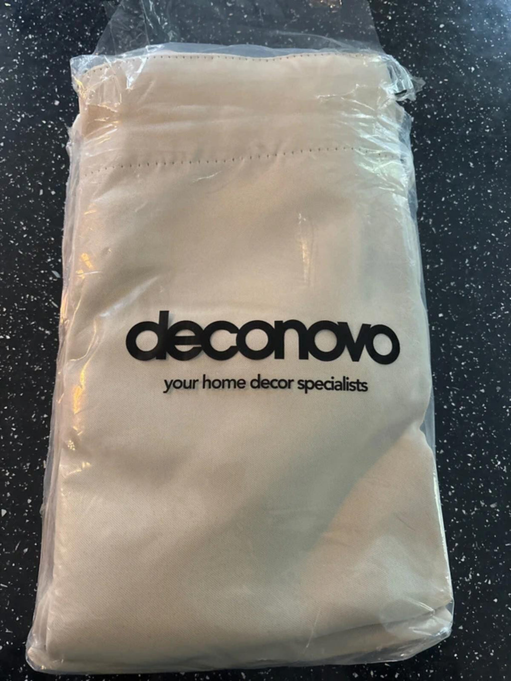 Deconovo Super Soft Pencil Pleat Blackout Curtains 46W x 54L Inch Light Beige 2 Panels