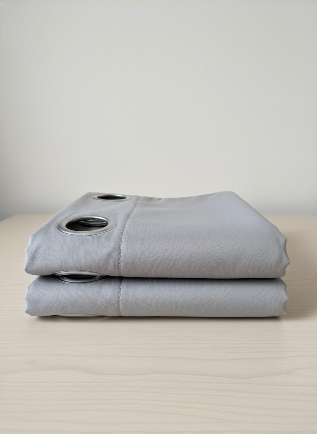 Grey Grommet Curtains 2 Panels 42 x 54 in