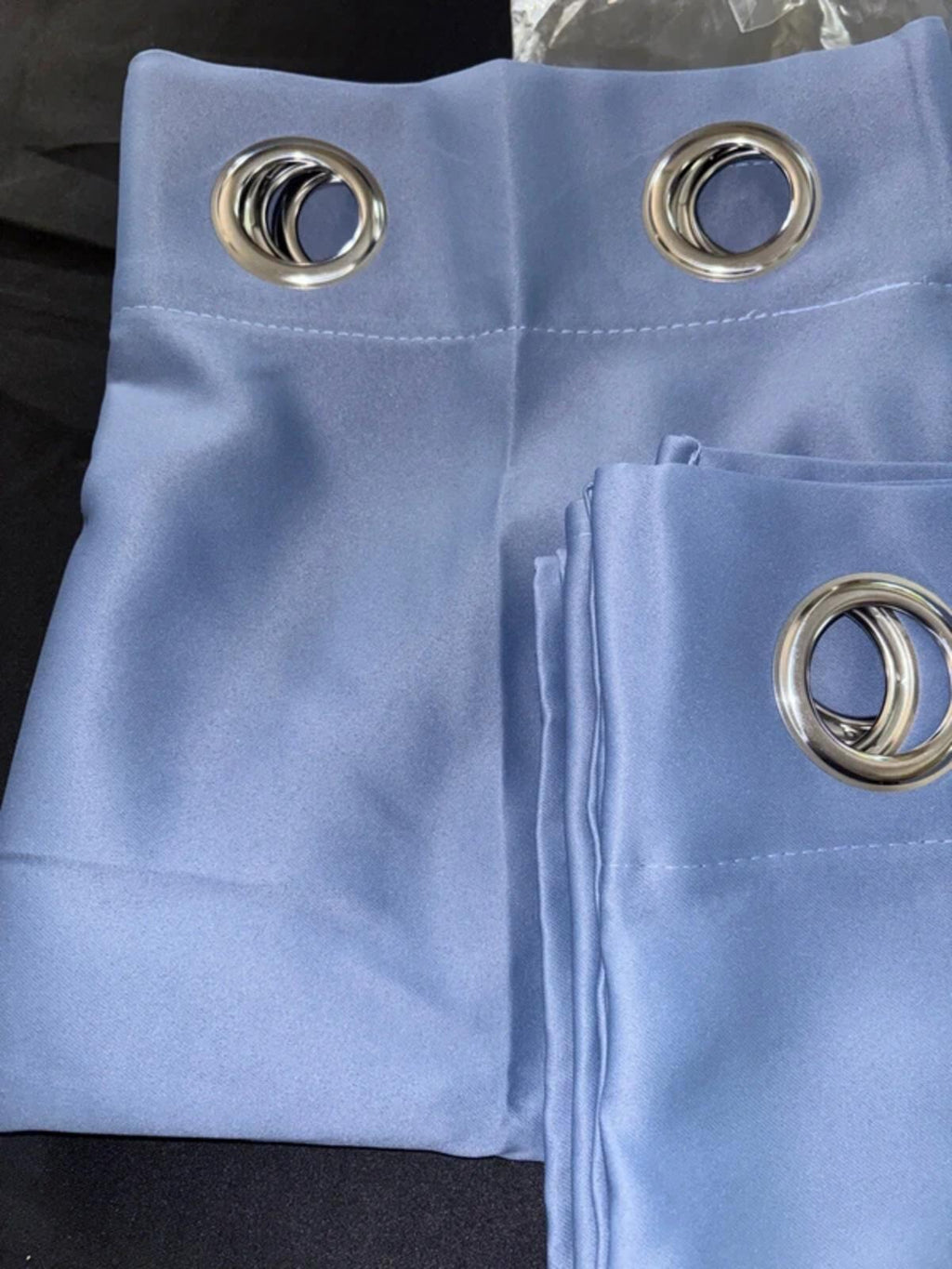 Haze blue Blackout Curtains 46Wx54L inches 2 panels