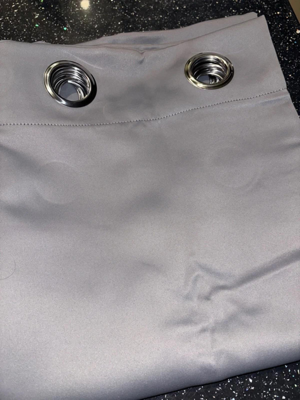 Pair of Super soft Eyelet thermal curtains 50 x 63 L