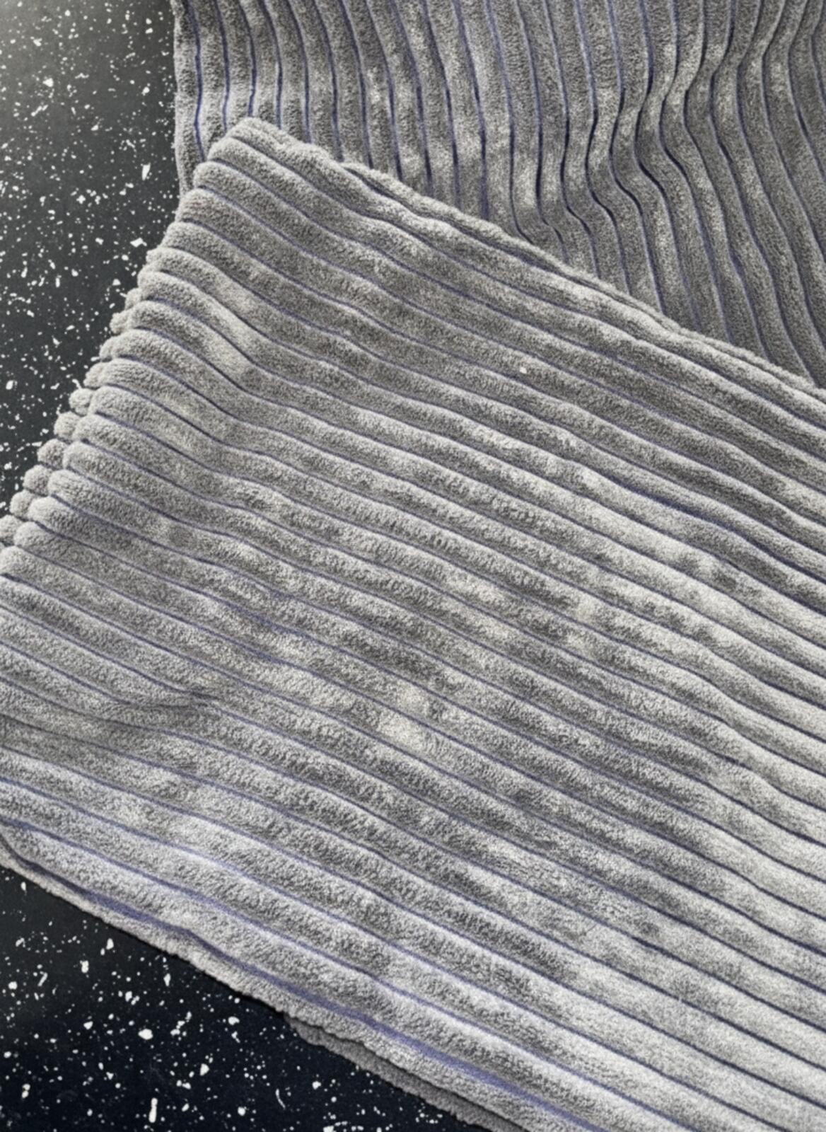 Striped Corduroy Pillow Case55x55cm 2 in a pack