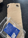 Beige Blackout Curtains 55Wx 88LInches
