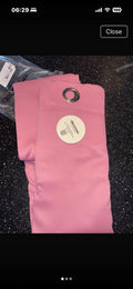 Deconovo Pink blackout curtains 66Wx72L inches x 2 panels