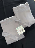 Dove Grey Pencil pleat Curtains 90Wx90L 2 panels rrp£49