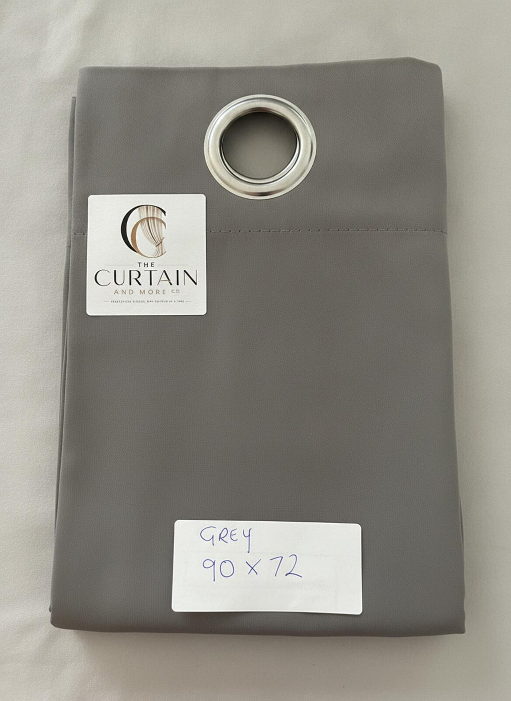 Extra Wide Grey Curtains 90Wx72L full Blackout