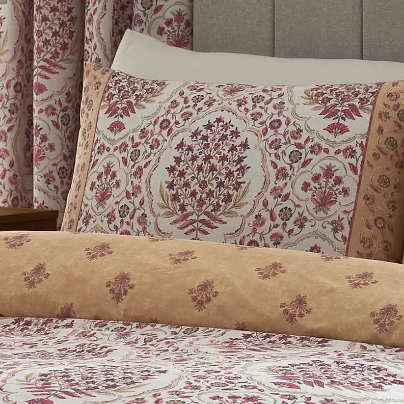 Ashmead Berry Cotton Reversible Duvet Cover Set The Curtains and More Co