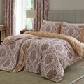 Ashmead Berry Cotton Reversible Duvet Cover Set The Curtains and More Co