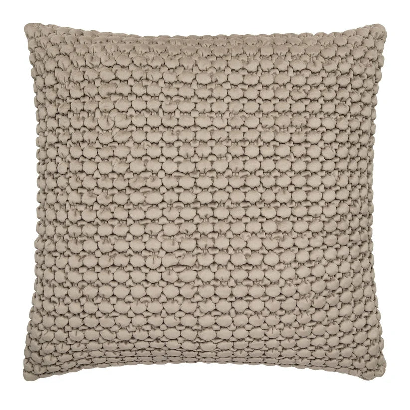 Bobble Cushion cover in Natural 55 x 55cm
