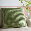 Bobble Filled Cushion in Olive 55 x 55cm