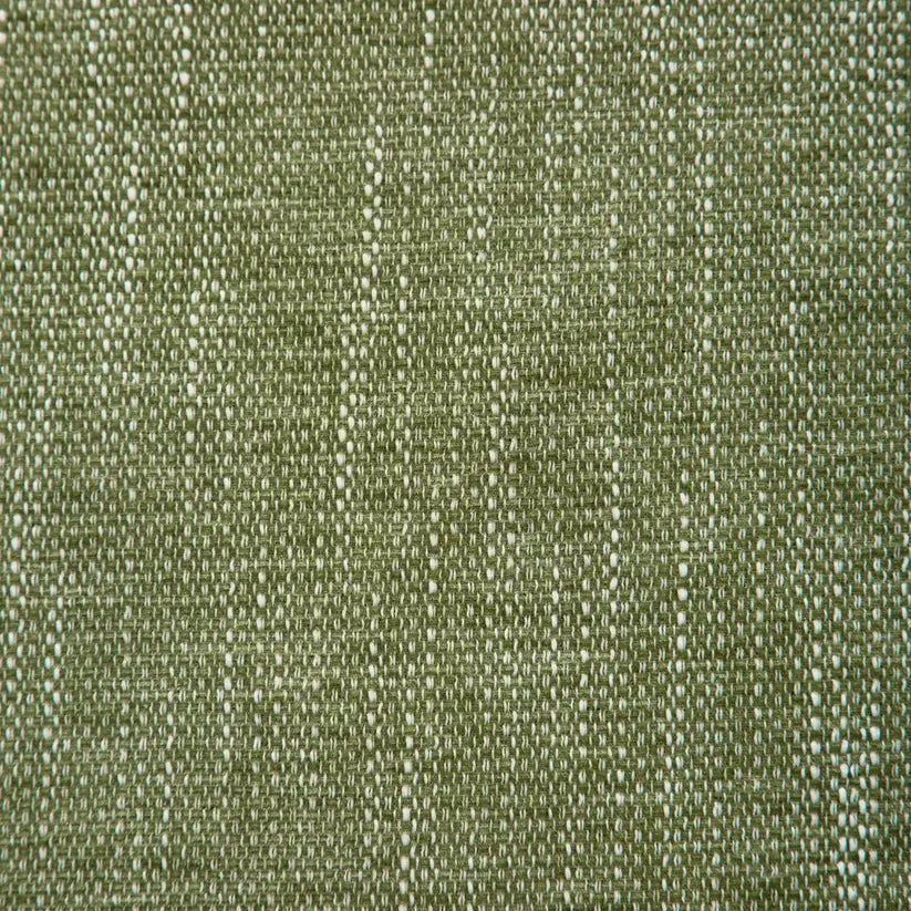 Bouclé Chenille Olive Green Blackout Eyelet Curtains Ulster Weavers