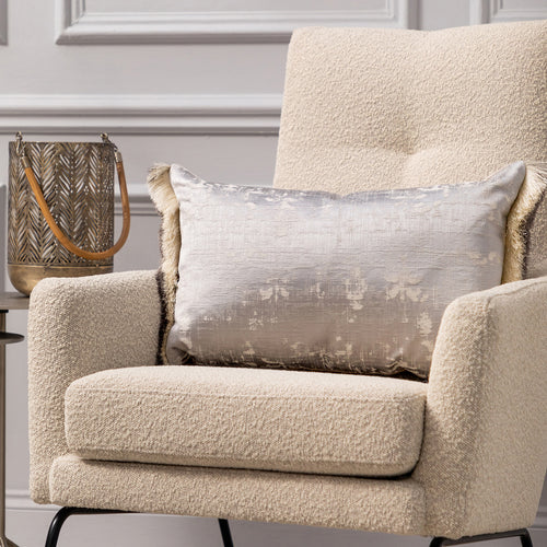 Voyage Maison Orta Feather filled Cushion Silver