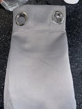 1 large curtain panel in grey 90 inch wide x 72 inch long
