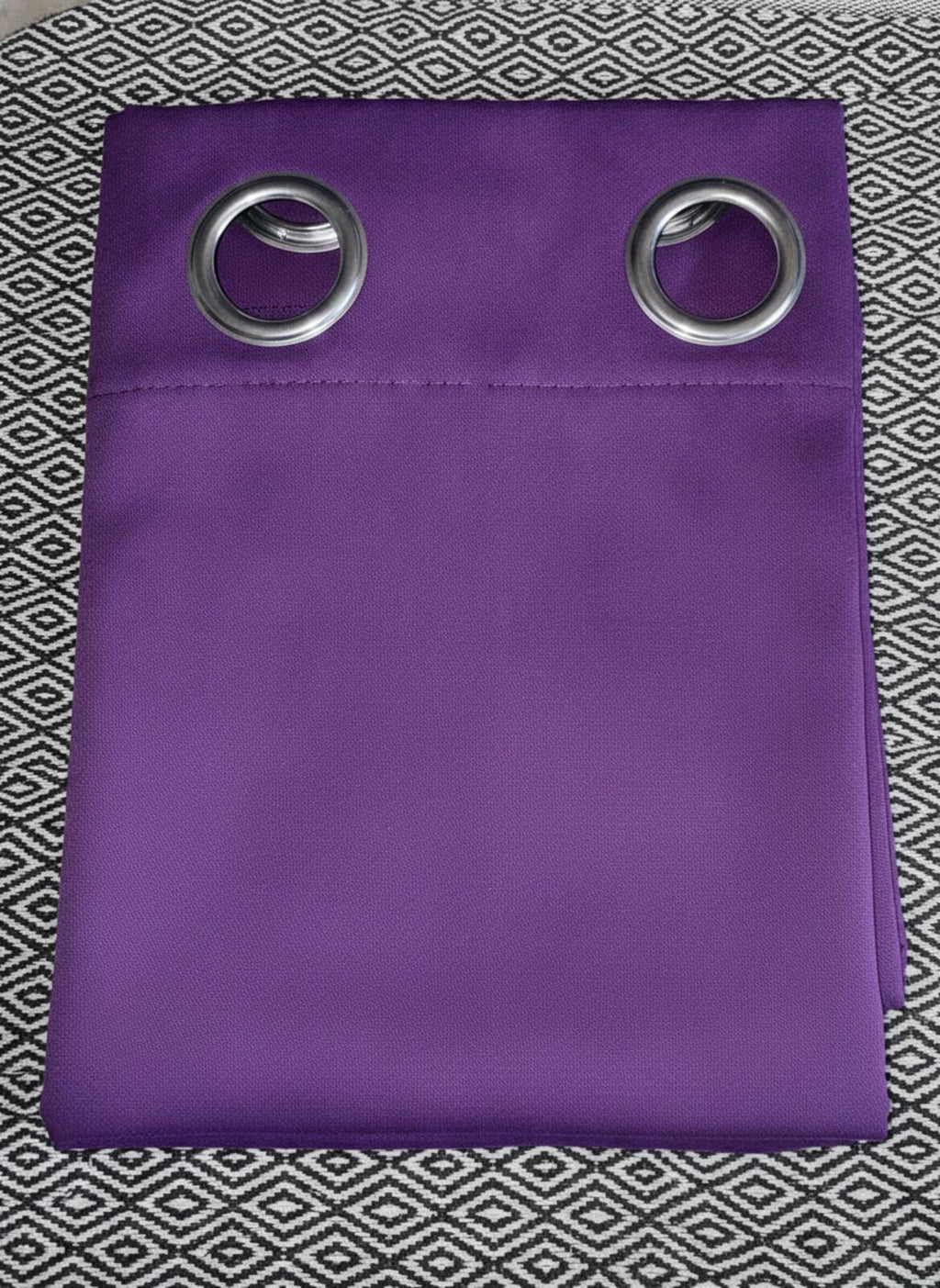 Purple Eyelet Curtain Panels 46 W x 54 L 2 panels