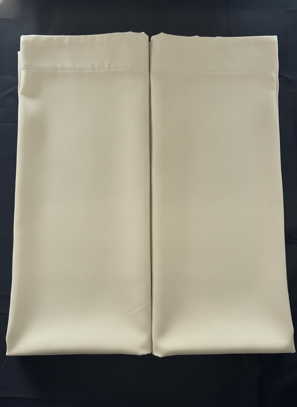 Beige Pencil Pleat Curtains 90Wx108L inches x 2 panels
