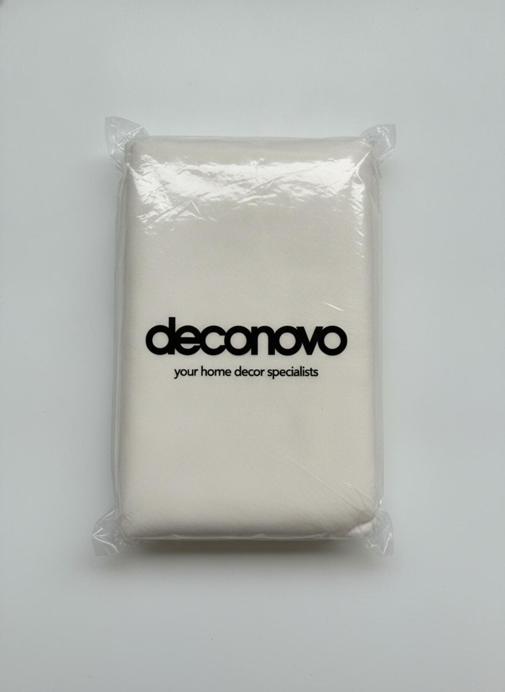 Pair of cream blackout thermal curtains 52W x 63L inches