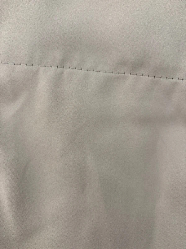 Bellahills Natural Sand Pencil pleat Curtains 66Wx72L inches x2