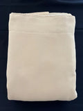 Biscotti Beige Pencil Pleat Curtains 90x90 inches x2