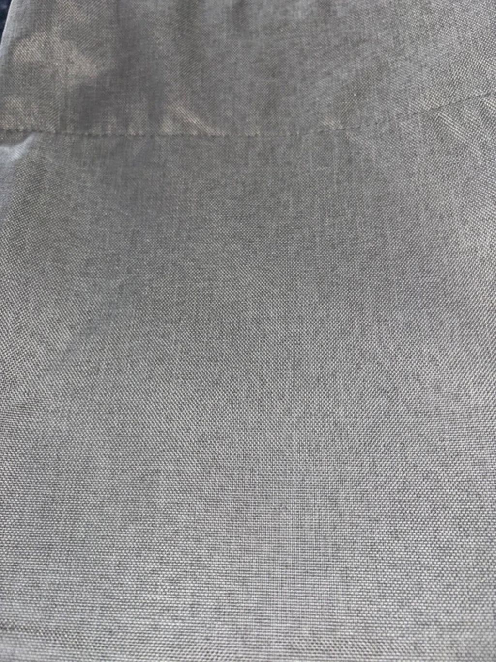 Faux linen Dove Grey pencil pleat Blackout Curtains 46Wx54L 2 panels