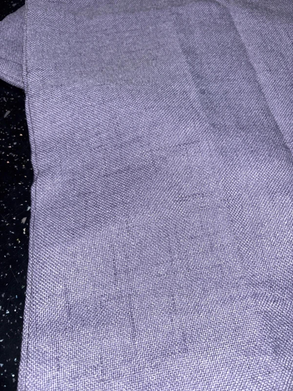 Cushion Covers Faux Linen 22x22in Set of 2 Invisible Zipper – Pastel Purple