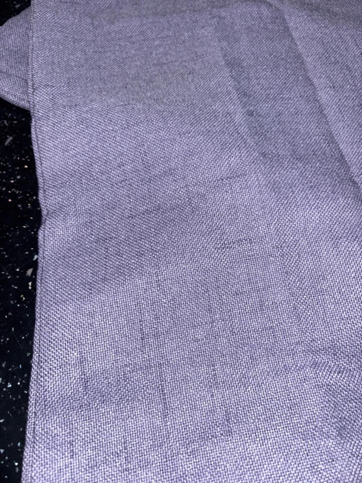 Cushion Covers Faux Linen 22x22in Set of 2 Invisible Zipper – Pastel Purple