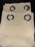 Light beige curtains 34Wx46L pair