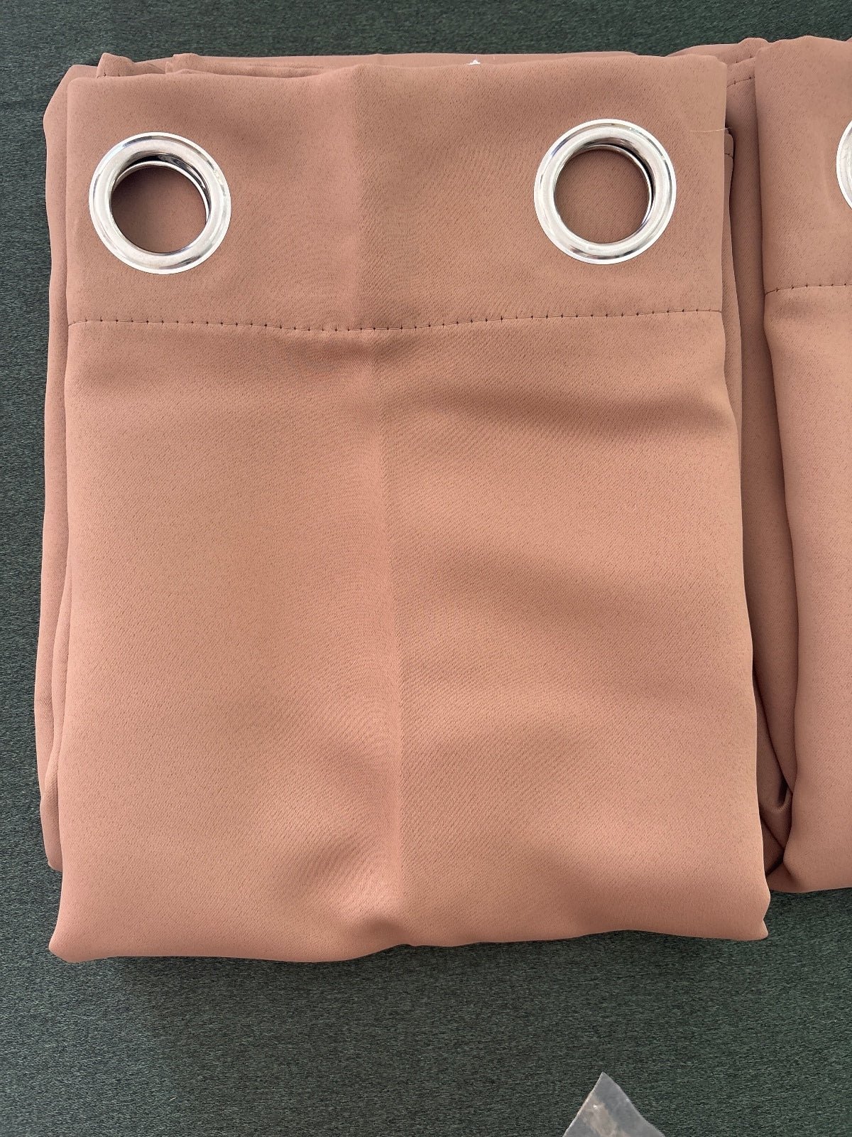 Extra Wide Mocha Blackout Curtains 90Wx63L x 2 panels