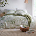 Edale Duvet Cover Set in Green King Size