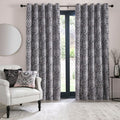 Romilly Eyelet Curtains in Natural W 66 x L 90 inches