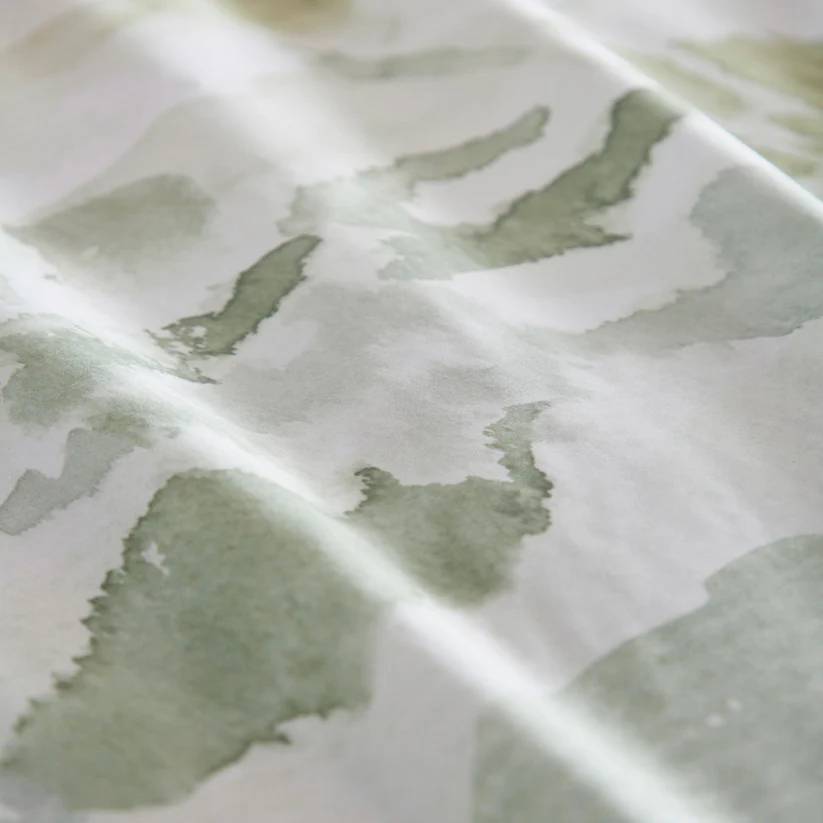 Edale Duvet Cover Set in Green Double