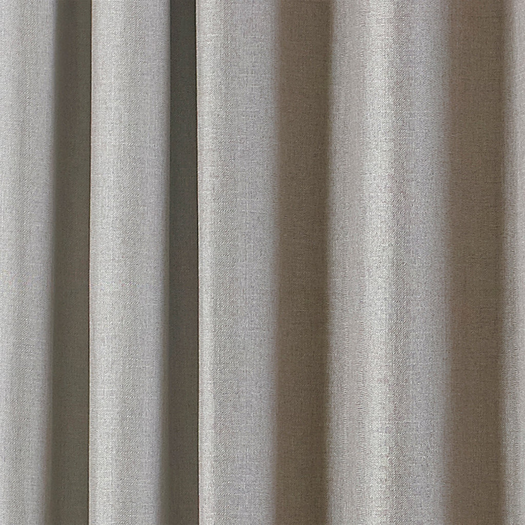 Atlantic Fully Lined Twill Woven Eyelet Curtains Natural 66Wx72L inches
