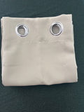 Cream Eyelet Curtains 46Wx90L 2 panels