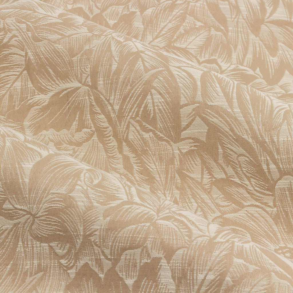 Grantley Jacquard Pencil Pleat Curtains Natural 66Wx 90L inches