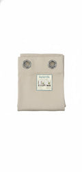 Extra Wide Full Blackout Curtains in Pumice Stone 90Wx72L inches