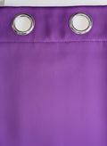 Purple Eyelet Curtain Panels 46 W x 54 L 2 panels