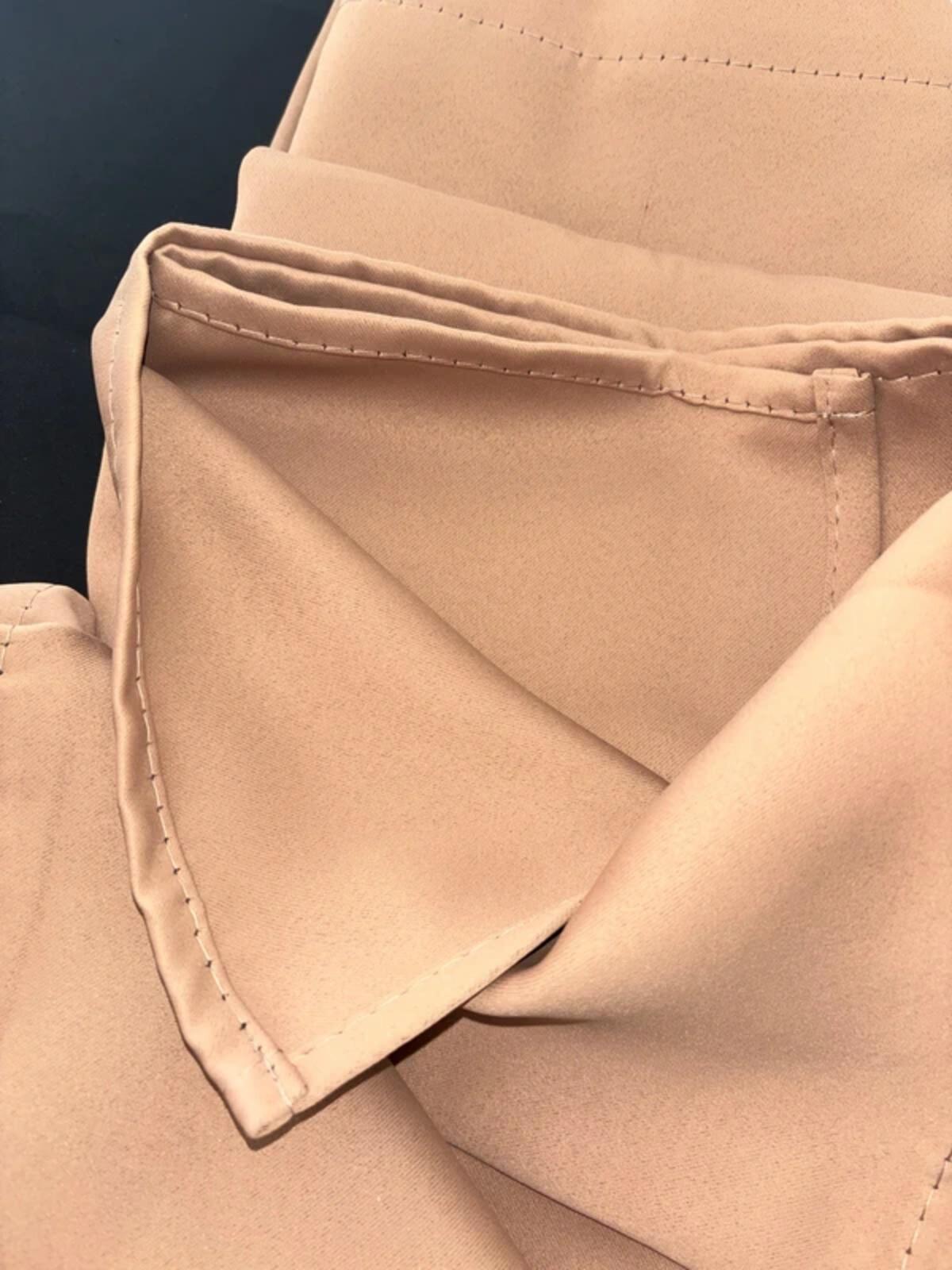 Soft Camel Curtains 💯 Blackout 52Wx54L